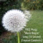 FREE Music "Warm Breeze" Song (30 Second) {Creative Commons}