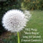 FREE Music "Warm Breeze" Song (60 Second) {Creative Commons}